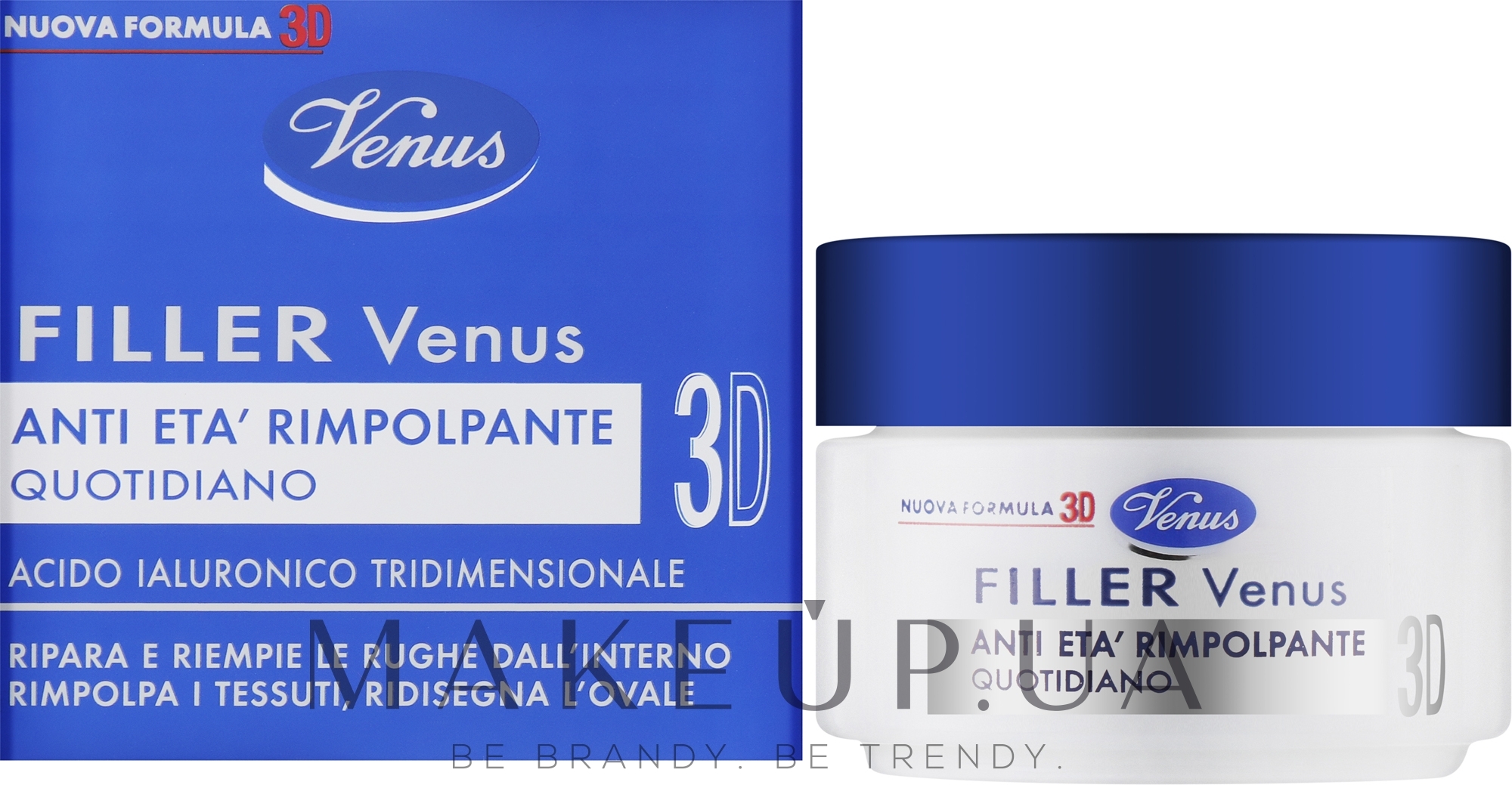 Крем-филлер для лица с гиалуроновой кислотой - Venus Filler Anti Eta Rimpolpante Quotidiano — фото 50ml
