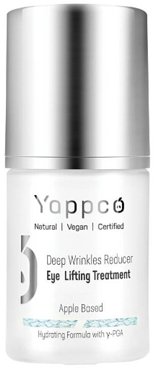 Розгладжувальний крем для очей - Yappco Deep Wrinkles Reducer Eye Lifting Treatment — фото N1