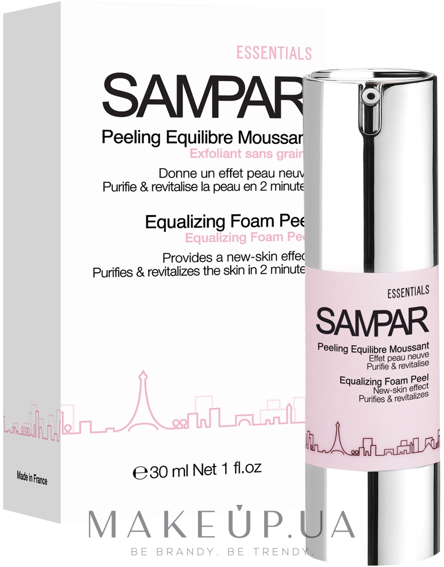 Эксфолиант-мусс для всех типов кожи - Sampar Equalizing Foam Peel — фото 30ml