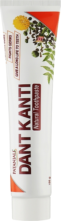 Зубная паста "Натуральная" - Patanjali Dant Kanti Natural ToothPaste — фото N1