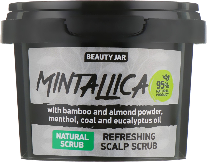 Скраб-шампунь очищающий для кожи головы "Mintallica" - Beauty Jar Refreshing Scalp Scrub — фото N2