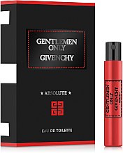 Духи, Парфюмерия, косметика Givenchy Gentlemen Only Absolute - Парфюмированная вода (пробник)