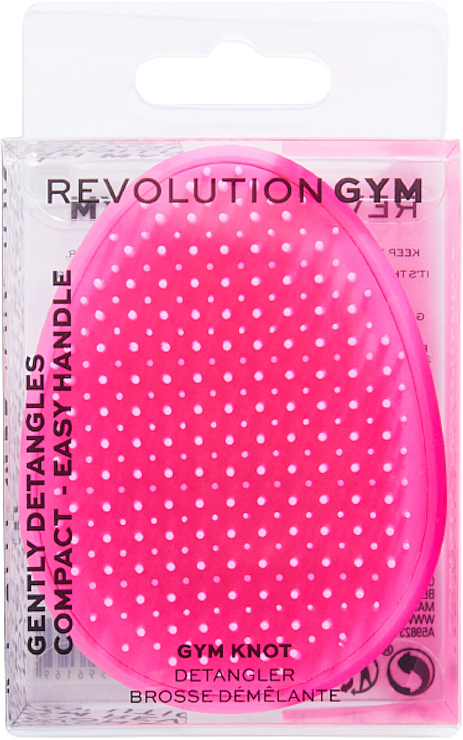 Расческа для волос - Revolution Gym Knot Detangler Hair Brush  — фото N4