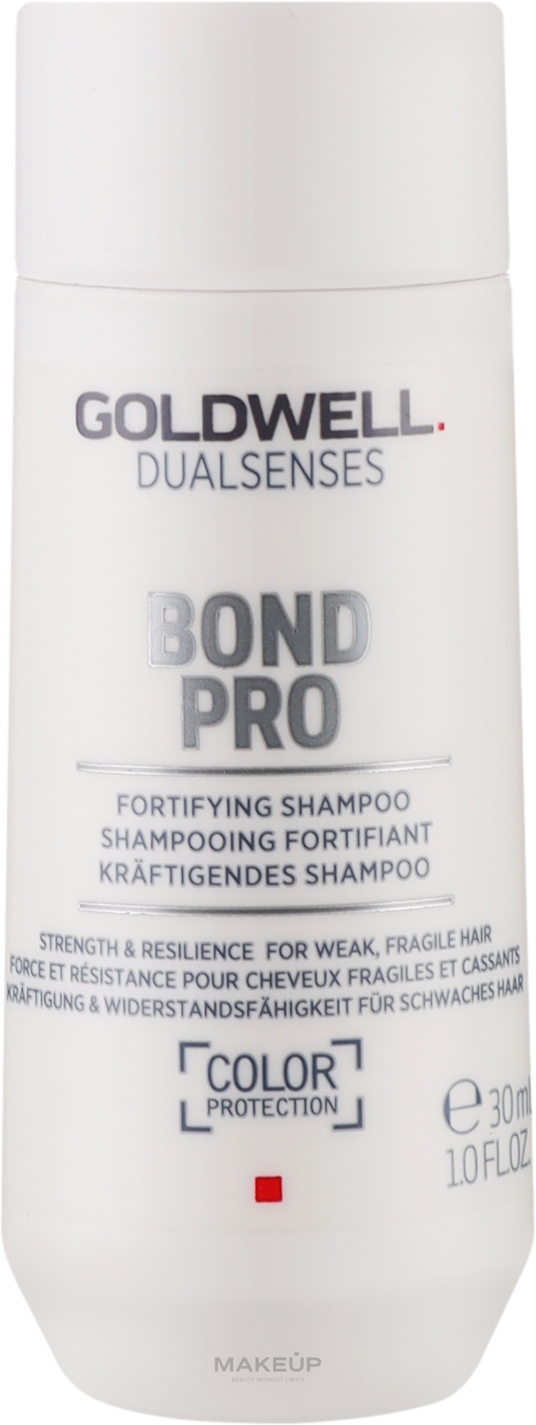 Укрепляющий шампунь для тонких и ломких волос - Goldwell DualSenses Bond Pro Fortifying Shampoo (мини) — фото 30ml