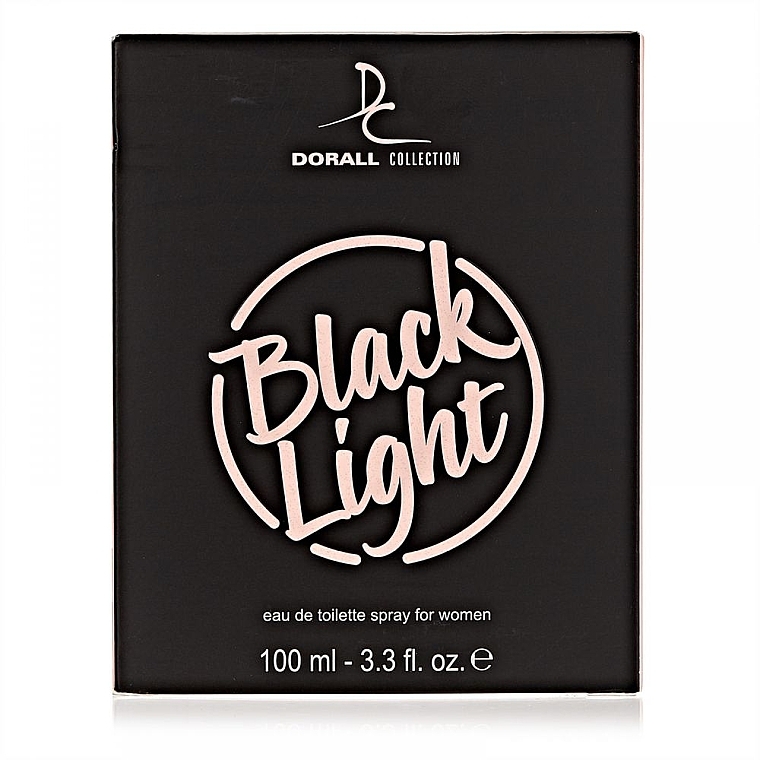 Dorall Collection Black Light - Туалетная вода (тестер с крышечкой) — фото N2