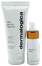 Набор - Dermalogica Brighten Dull Skin (glyc/clean/15ml + ser/3ml) — фото N2