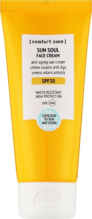 Крем сонцезахисний для обличчя - Comfort Zone Sun Soul Face Cream SPF 30 — фото N1
