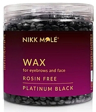 Парфумерія, косметика Віск в гранулах для брів і обличчя - Nikk Mole Platinum Black