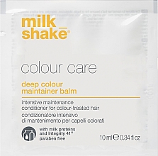 Парфумерія, косметика Бальзам для насиченого кольору волосся - Milk_Shake Colour Care Deep Colour Maintainer Balm (пробник)