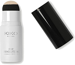 Парфумерія, косметика Хайлайтер для обличчя - Kiko Milano Pop Revolution Highlighter To Go