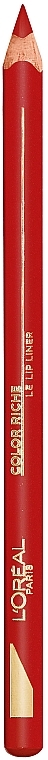 Контурный карандаш для губ - L'Oreal Paris Colour Riche Le Lip Liner — фото N2