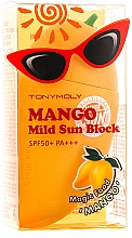 Духи, Парфюмерия, косметика УЦЕНКА Солнцезащитный крем - Tony Moly Magic Food Mango Mild Sun Block SPF50+ * 