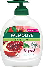 Жидкое мыло для лица и тела "Гранат и витамин B" с увлажняющим компонентом - Palmolive — фото N1