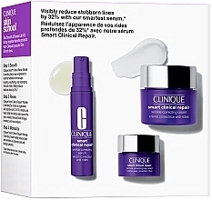 Духи, Парфюмерия, косметика Набор - Clinique Smooth & Renew Lab Mini (serum/10ml + cr/15ml + eye/cr/5ml)