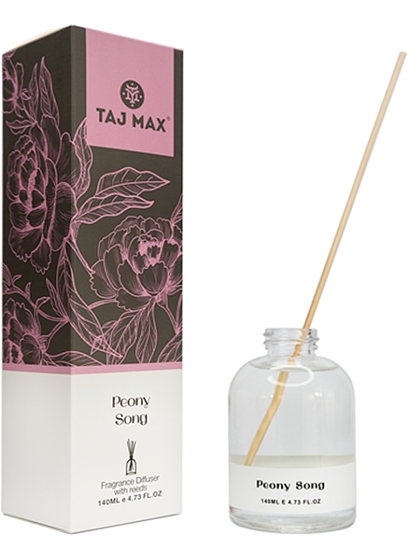 Аромадиффузор - Taj Max Peony Song Fragrance Diffuser — фото N1