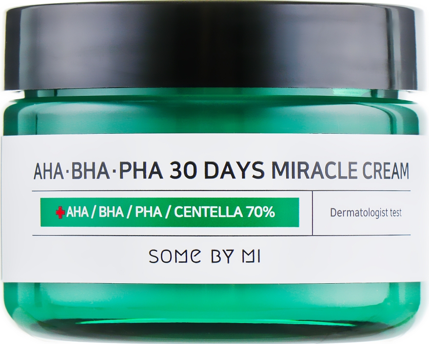 Восстанавливающий крем для проблемной кожи - Some By Mi AHA/BHA/PHA 30 Days Miracle Cream — фото N2