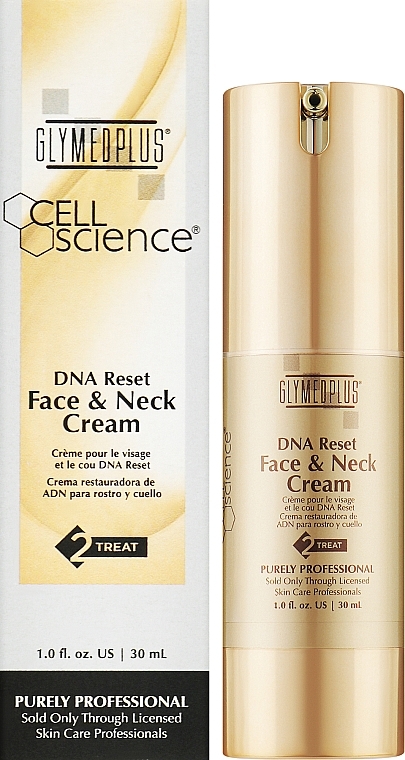 Крем для обличчя та шиї - GlyMed DNA Reset Face & Neck Cream — фото N2