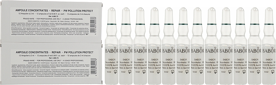 Ампулы с пробиотиками для лица - Babor Ampoule Concentrates Pollution Protect Salon Size — фото N1