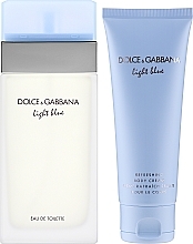 Парфумерія, косметика Dolce&Gabbana Light Blue - Набір (edt/100ml + b/cr/75ml)