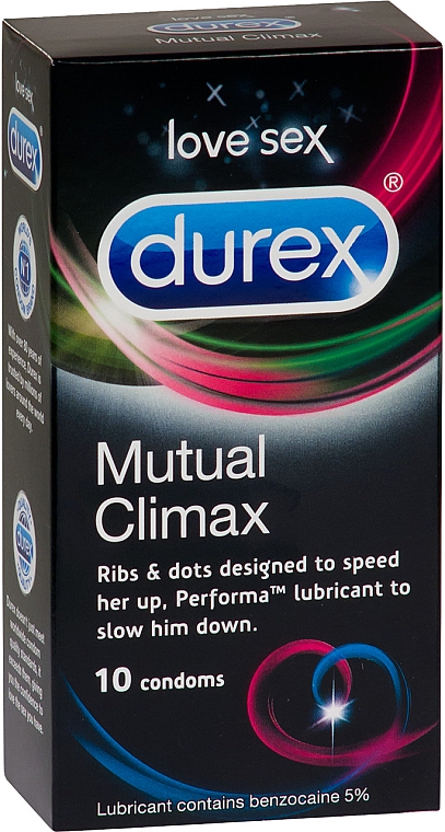 Презервативи, 10 шт. - Durex Mutual Pleasure — фото N2