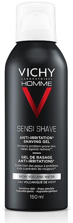 Гель для гоління - Vichy Anti-Irritations Shaving Gel 150ml