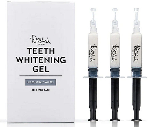 Сменная упаковка геля для отбеливания зубов - Polished London Teeth Whitening Gel Refill Pack — фото N1