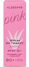 Сыворотка для лица с SPF30 - Aloesove Pink Face Serum SPF30 — фото N2