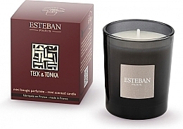 Esteban Teck & Tonka - Парфюмированная свеча — фото N1