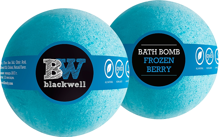 Бомбочка для ванны "Замороженная ягода" - Blackwell Bath Frozen Berry — фото N2