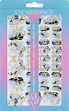 Духи, Парфюмерия, косметика Дизайнерские наклейки для педикюра "Wague" - StickersSpace