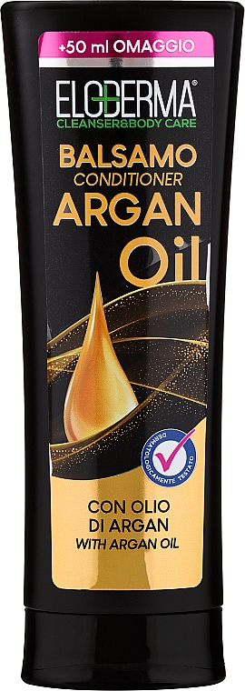 Кондиціонер для волосся з аргановою олією - Eloderma Conditioner With Argan Oil — фото N1