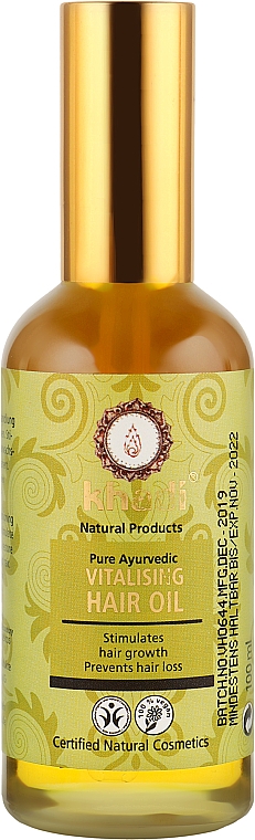 Масло для волос "Для жизненной силы и роста" - Khadi Hair Oil 