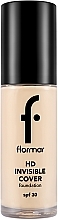Flormar Hd Invisible Cover Foundation SPF 30 - Flormar Hd Invisible Cover Foundation SPF 30 — фото N1