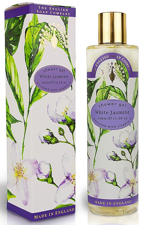 Гель для душа "Белый жасмин" - The English Soap Company White Jasmine Shower Gel  — фото N1