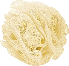 Мочалка для душа сетчатая, желтая - Beter Mesh Sponge Peeling — фото N1