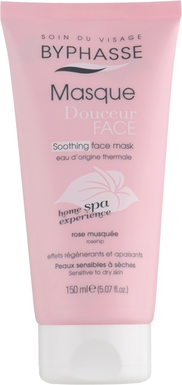 Успокаивающая маска для сухой и чувствительной кожи лица - Byphasse Soothing Face Mask — фото N2