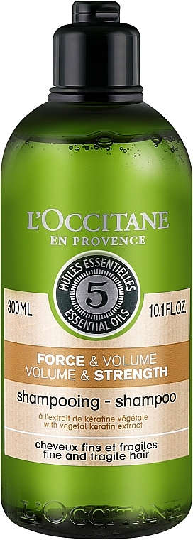 Шампунь для волос - L'Occitane Aromachologie Volume & Strength Shampoo — фото N1