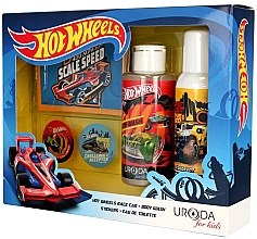 Духи, Парфюмерия, косметика Набор - Bi-es Hot Wheels (sh/gel/150ml + deo/150ml + car + stick)