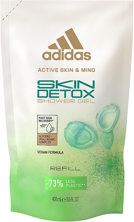 Гель для душу - Adidas Active Skin & Mind Skin Detox Shower Gel (рефіл) — фото N1