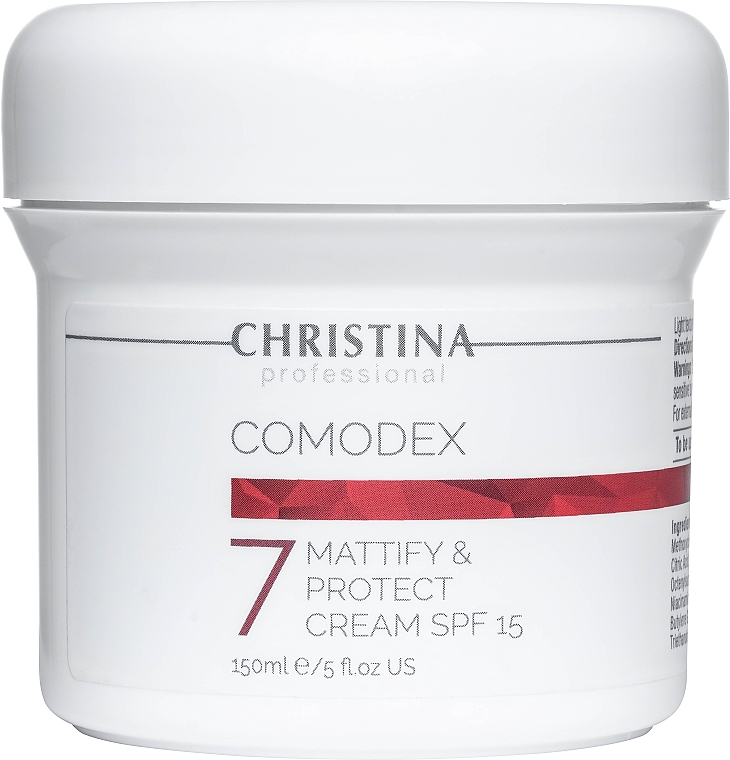 Крем для обличчя "Матування та захист" - Christina Comodex-Mattify&Protect Cream SPF15 — фото N3
