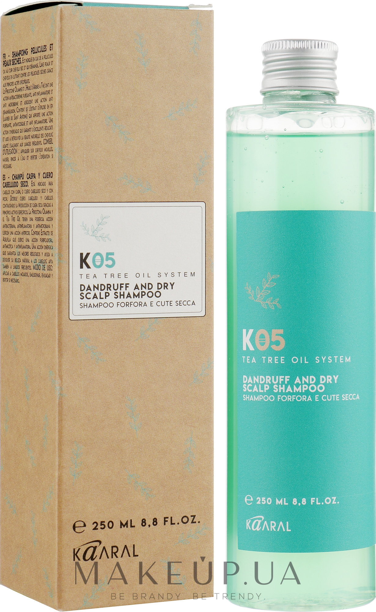 Шампунь для волосся проти лупи - Kaaral K05 Dandruff And Dry Sclap Shampoo — фото 250ml