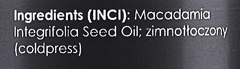 Натуральное масло макадамии с пипеткой - Your Natural Side Makadamia Organic Oil — фото N3
