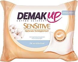 Влажные салфетки для лица, 23 шт. - Demak Up Sensitive — фото N2