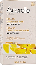 Духи, Парфюмерия, косметика Сахарный воск "Восточный иланг" в кассетах - Acorelle Roll On Ylang Oriental Body Wax