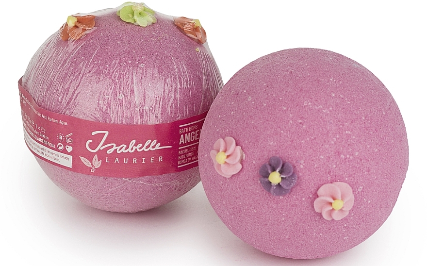 Бомбочка для ванни "Angel Kiss–Raspberry" - Isabelle Laurier Bath Bomb — фото N1