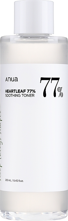 Заспокійливий тонер для обличчя - Anua Heartleaf 77% Soothing Toner — фото N1