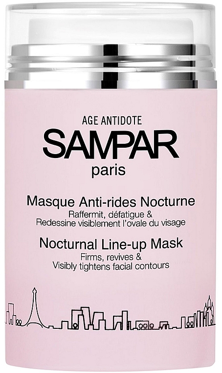 Ночная маска против морщин - Sampar Nocturnal Line up Mask — фото N1
