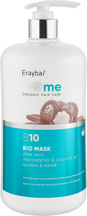 Биомаска для волос - Erayba BIOme Bio Mask B10 — фото N3