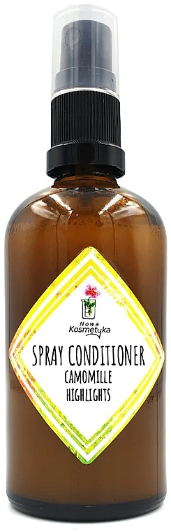 Легкий кондиціонер для волосся "Сяйво ромашки" - Nowa Kosmetyka Light Spray Conditioner Camomille Highlights — фото N1
