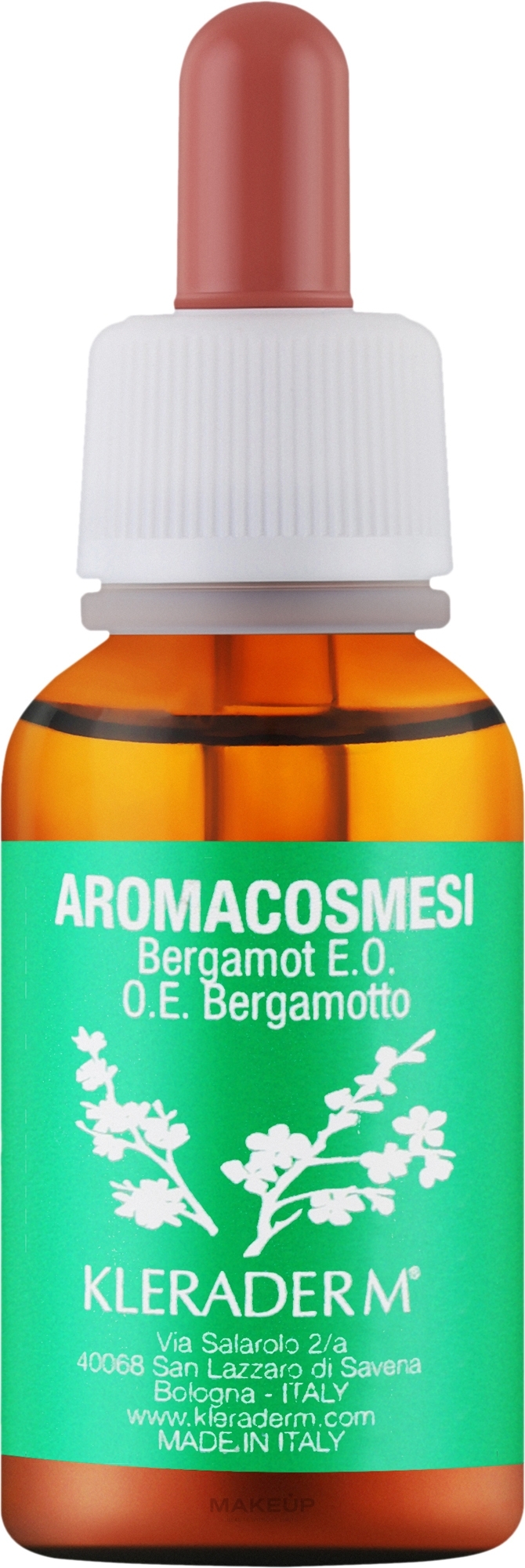 Эфирное масло "Бергамот" - Kleraderm Aromacosmesi Bergamot Essential Oil  — фото 20ml